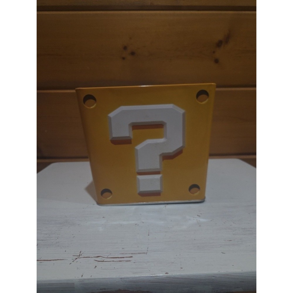 Super Mario Bros Movie LIMITED EDITION Question Block Popcorn Bucket Tin AMC A2